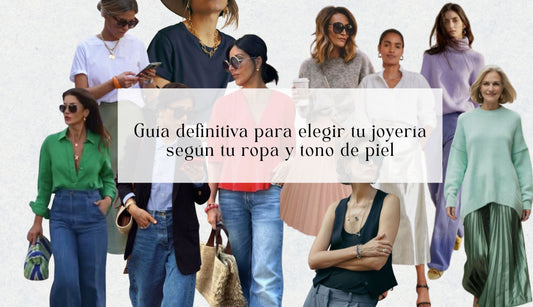 ¿Qué colores combinan mejor con el oro y la plata? Guía definitiva para elegir tu joyería según tu ropa y tono de piel