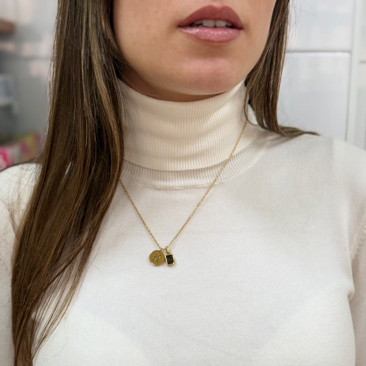 Collar con Signo de Horóscopo - SISARU.