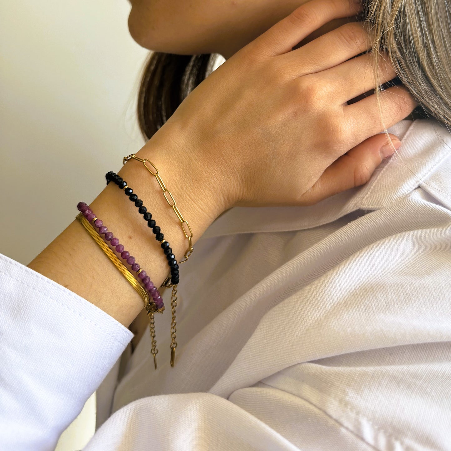 Pulsera MALVA - Gratitud y apertura