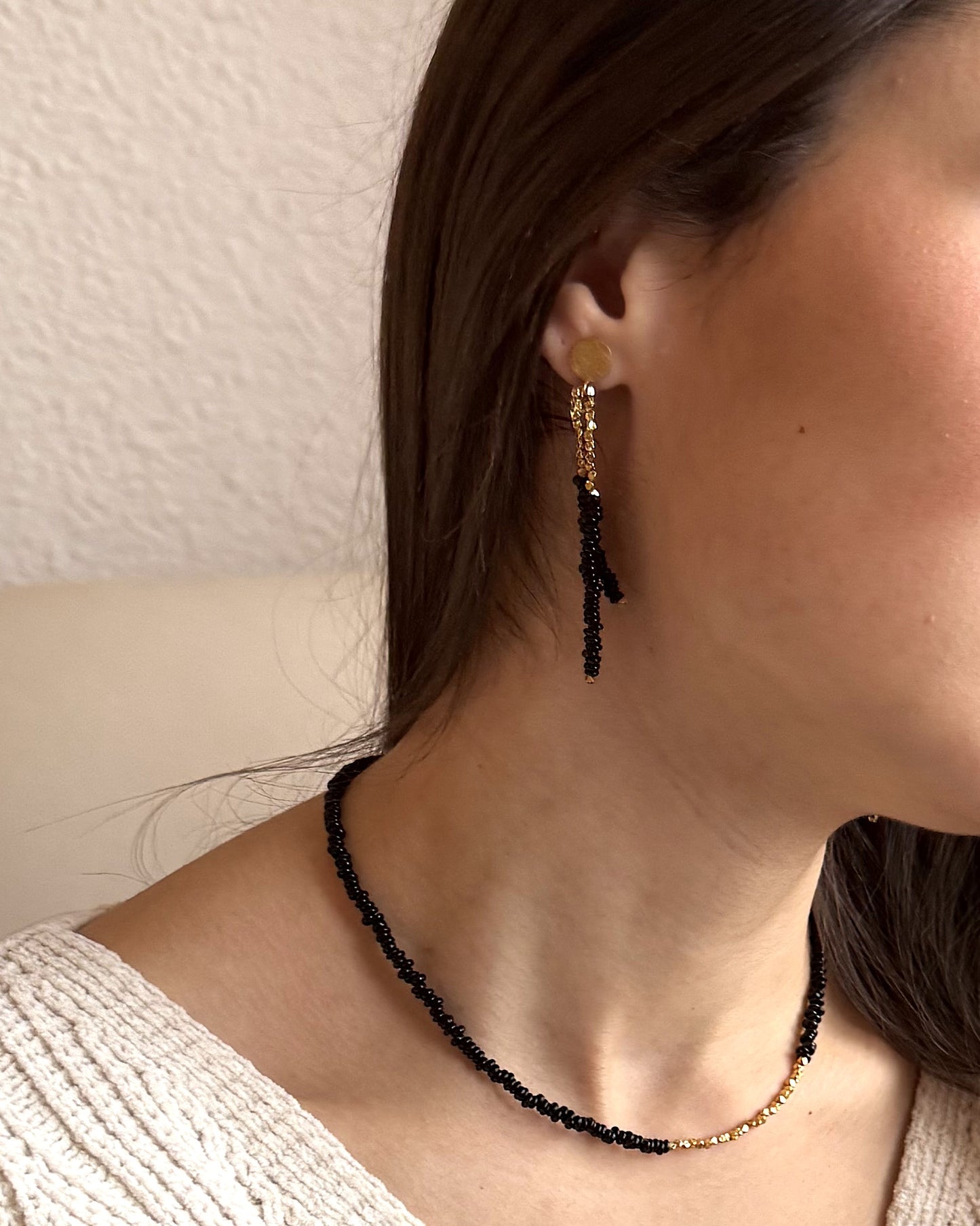 Black TERRA earrings