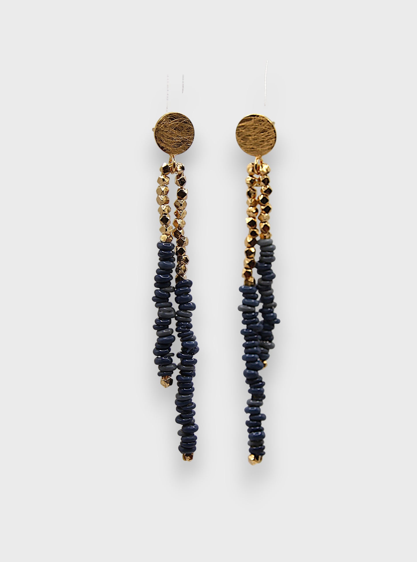 Pendientes TERRA azul