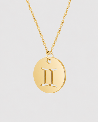 Collar con Signo del Zodiaco