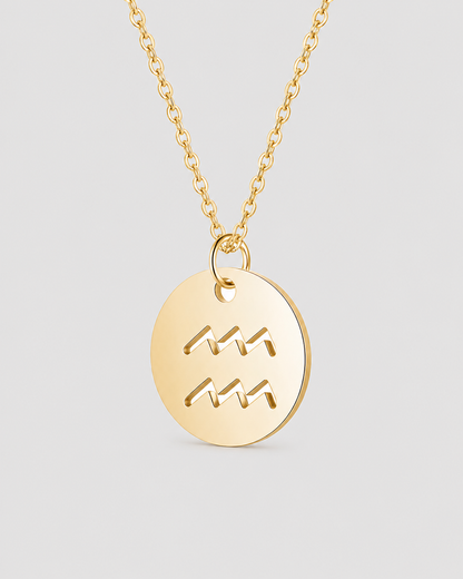 Collar con Signo del Zodiaco