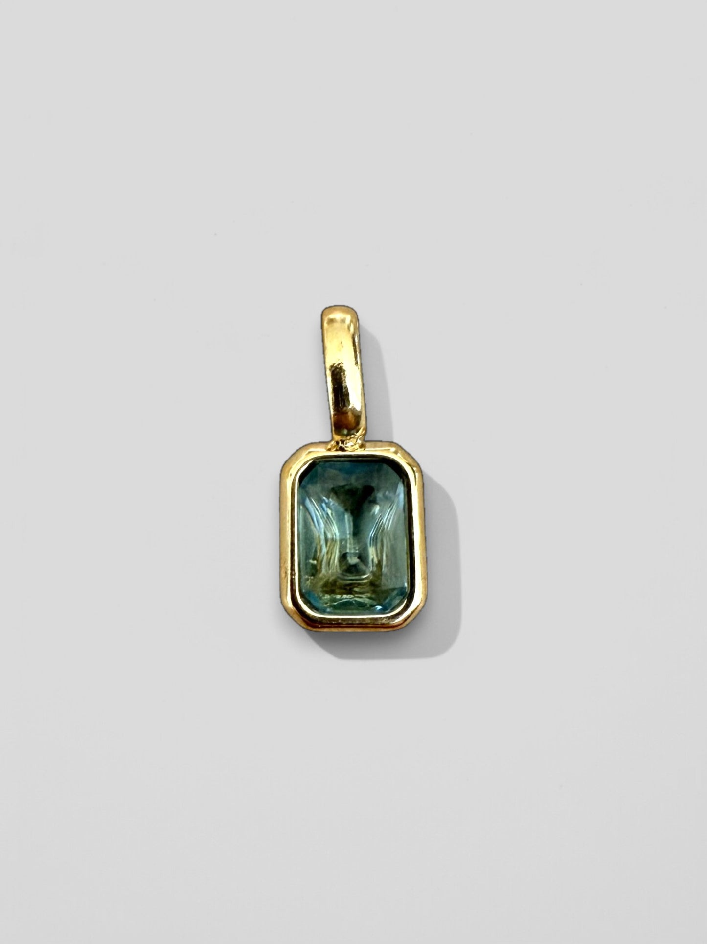 Cadena con charm de OSITO y PIEDRA DE NACIMIENTO