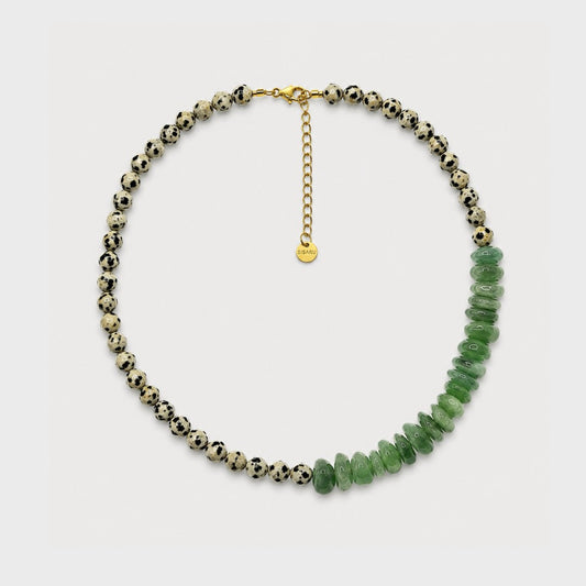Collar DÁLMATA 01 verde