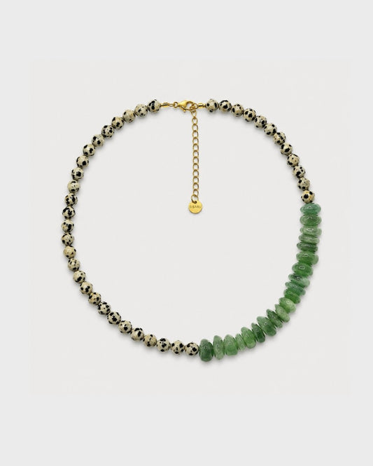 Collar DÁLMATA 01 verde