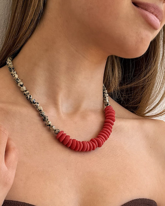 Collar DÁLMATA 01 rojo