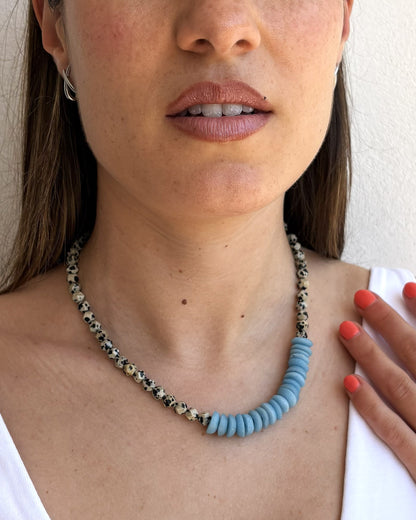 Collar DÁLMATA 01 azul