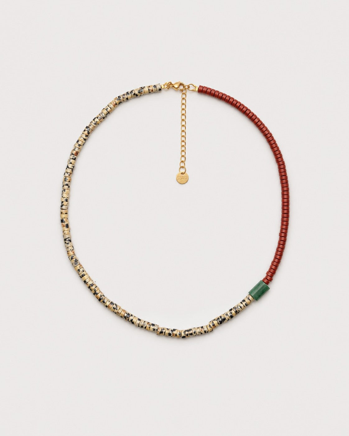 DALMATIAN 03 Red necklace