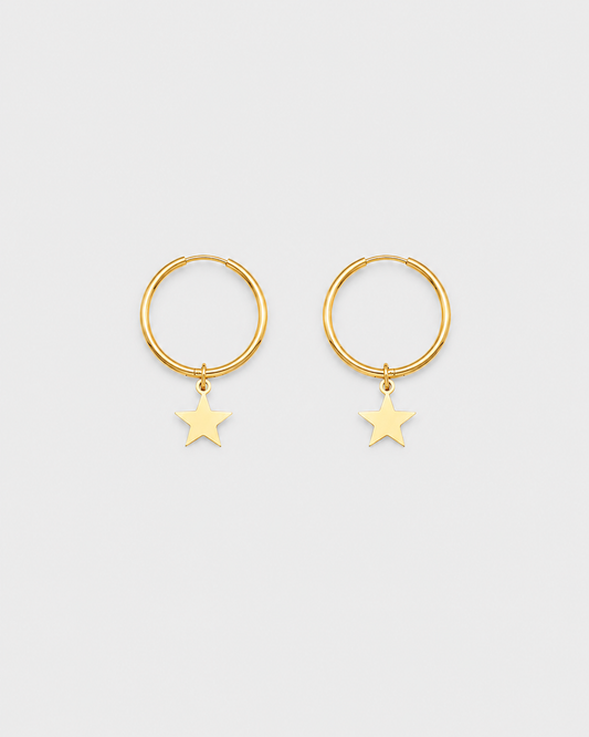 Aritos + estrella plana