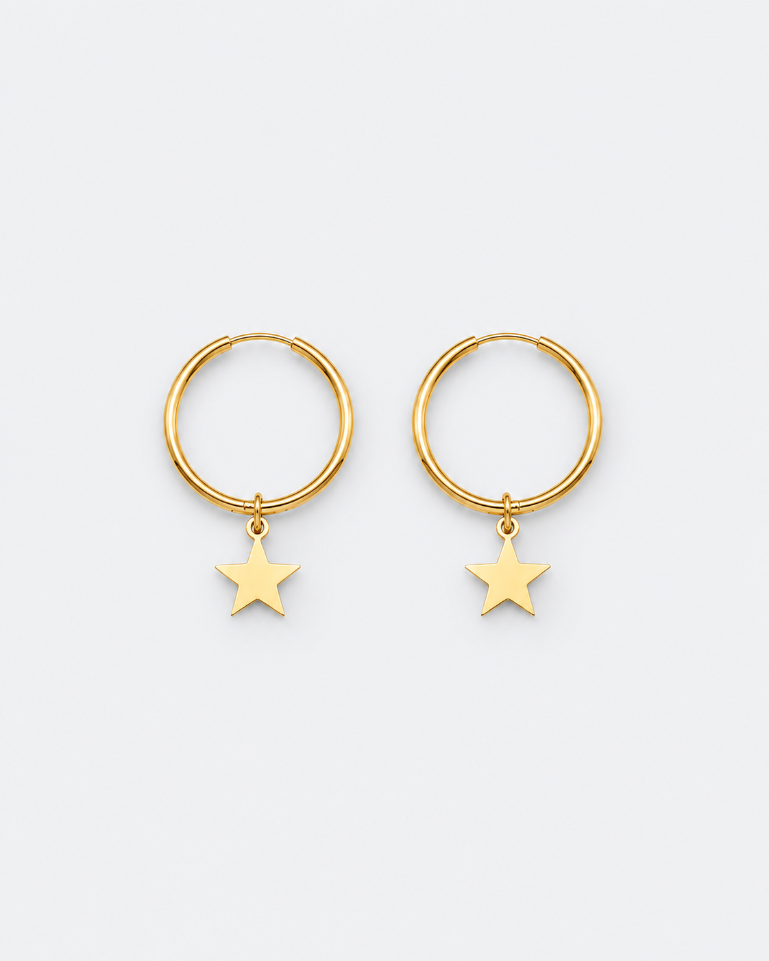 Aritos + estrella plana
