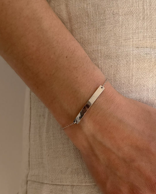 Pulsera barra personalizable