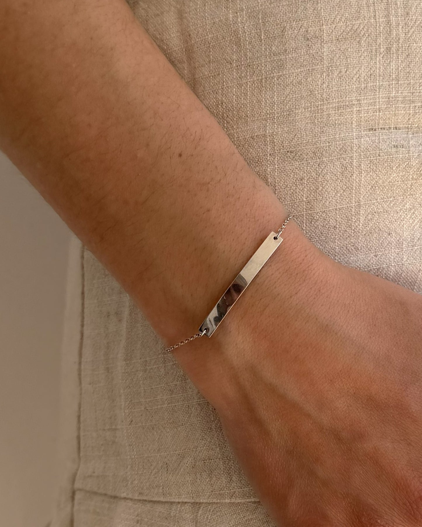 Pulsera barra personalizable