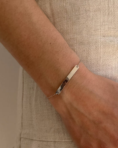 Pulsera barra personalizable