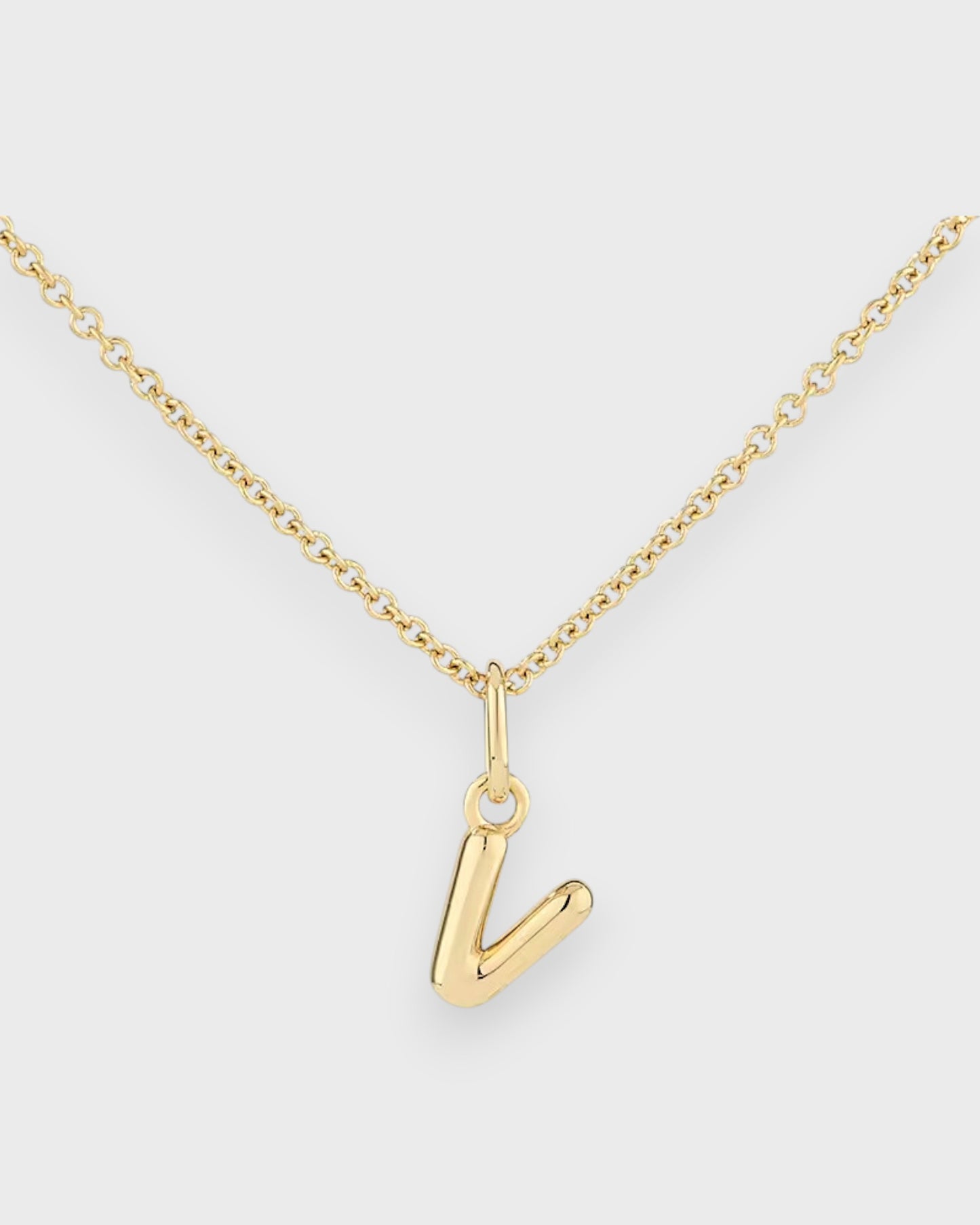 Cadena con charm LETRA INICIAL