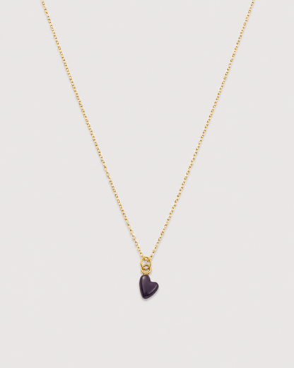 Collar de CORAZÓN ESMALTADO