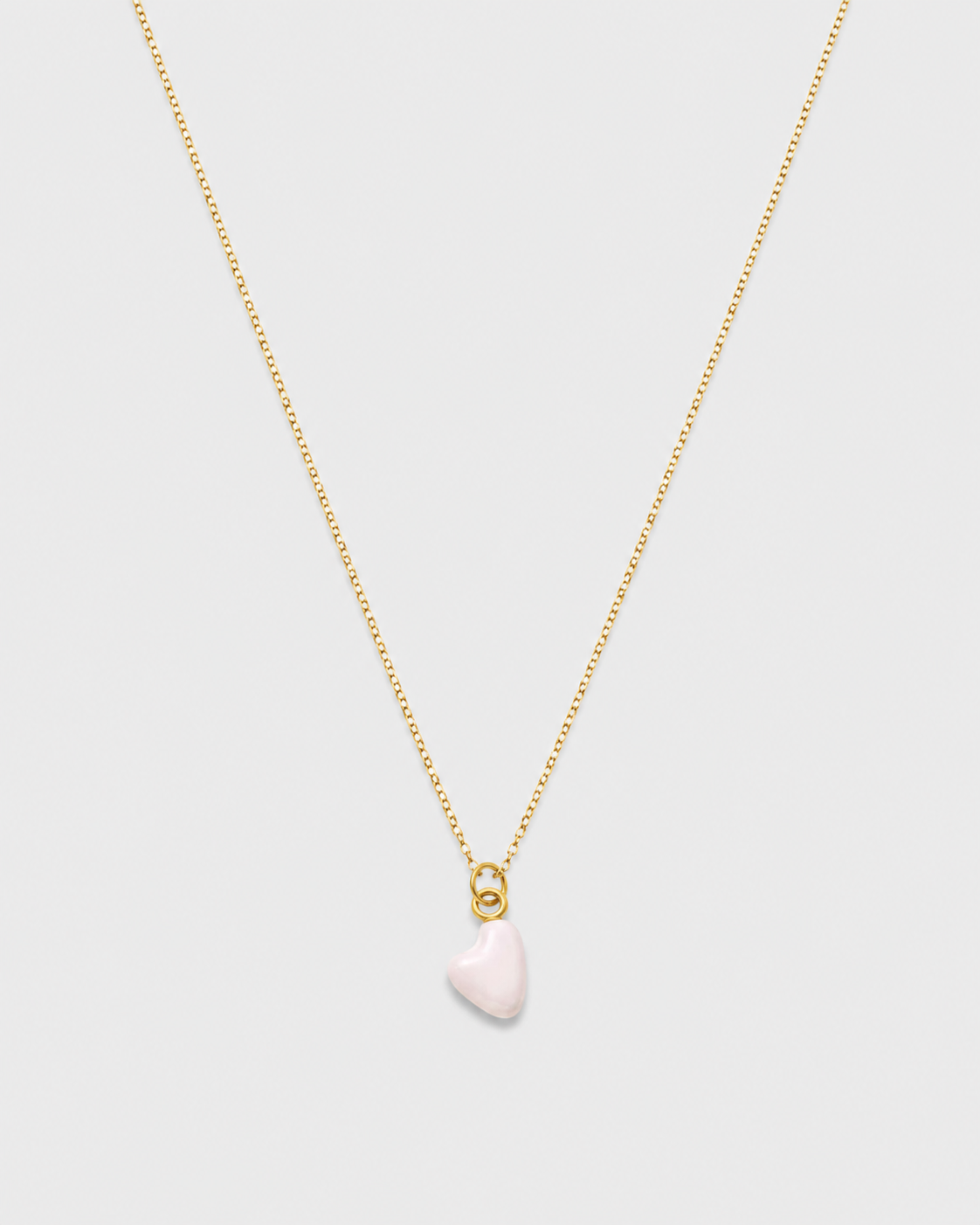 Collar de CORAZÓN ESMALTADO