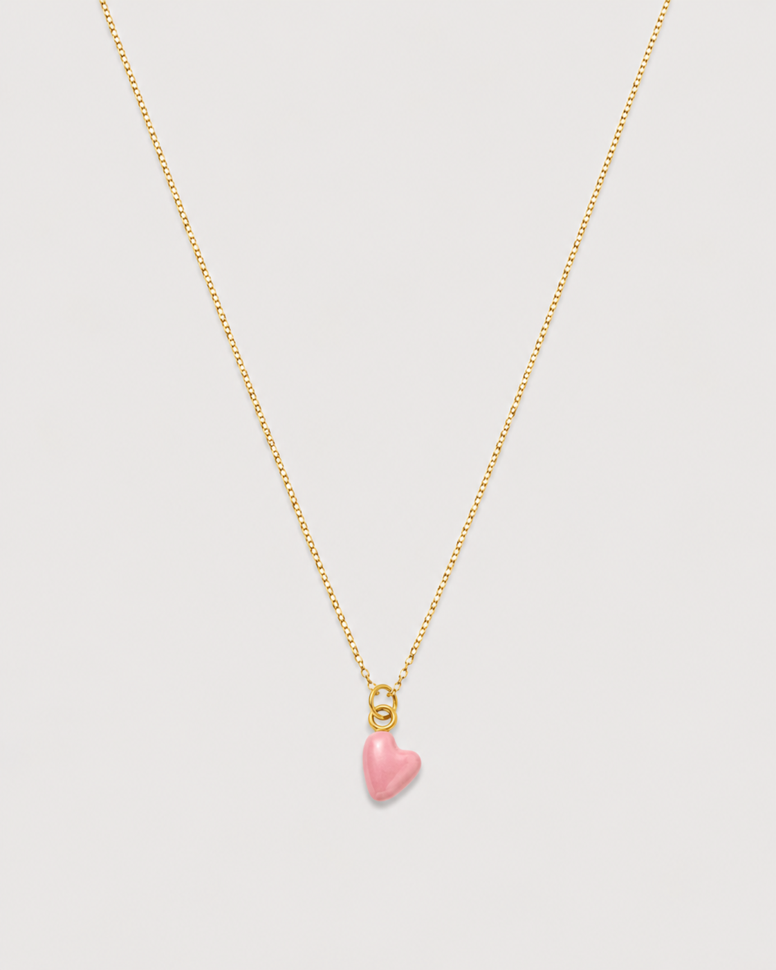 Collar de CORAZÓN ESMALTADO