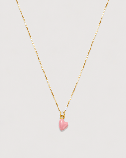 Collar de CORAZÓN ESMALTADO