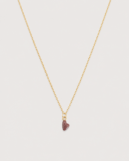 Collar de CORAZÓN ESMALTADO