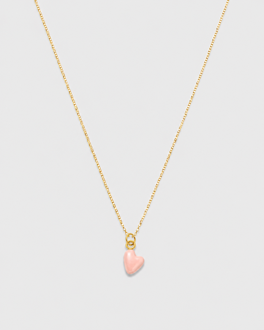 Collar de CORAZÓN ESMALTADO