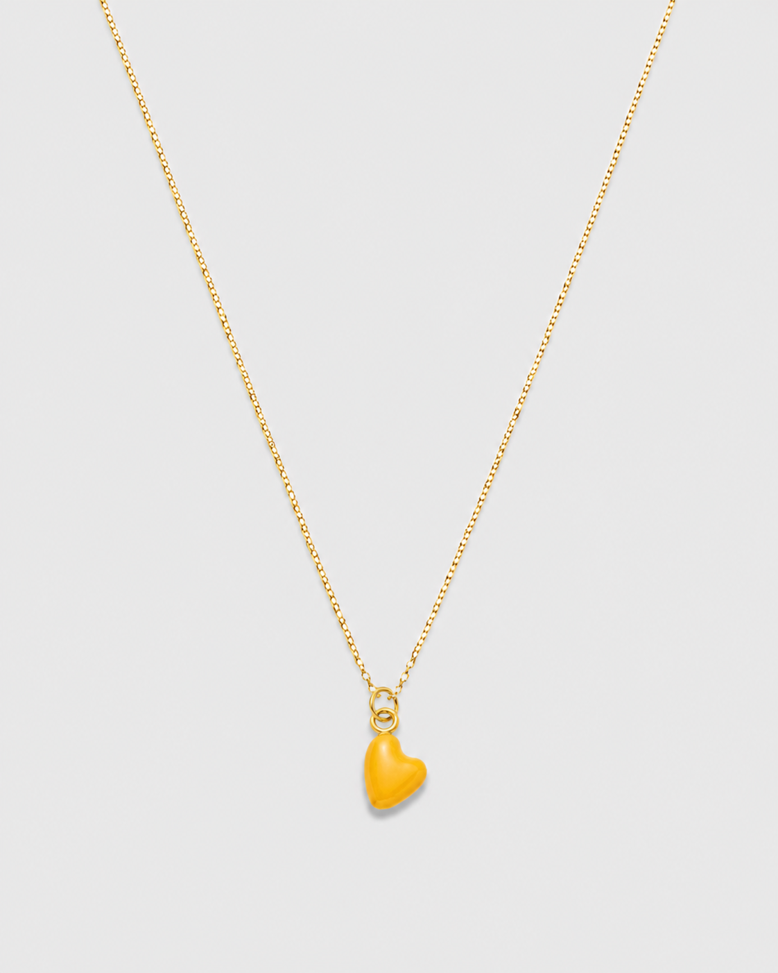 Collar de CORAZÓN ESMALTADO