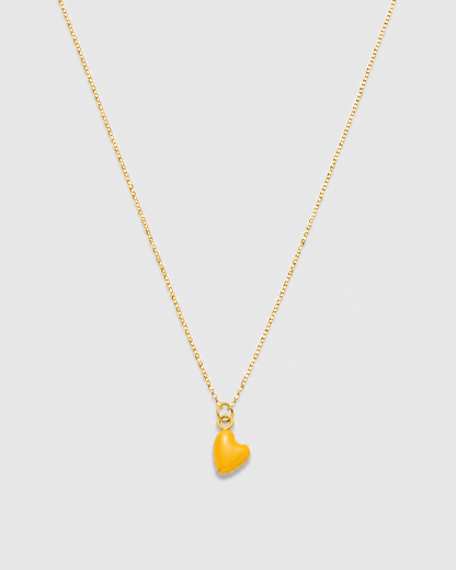 Collar de CORAZÓN ESMALTADO