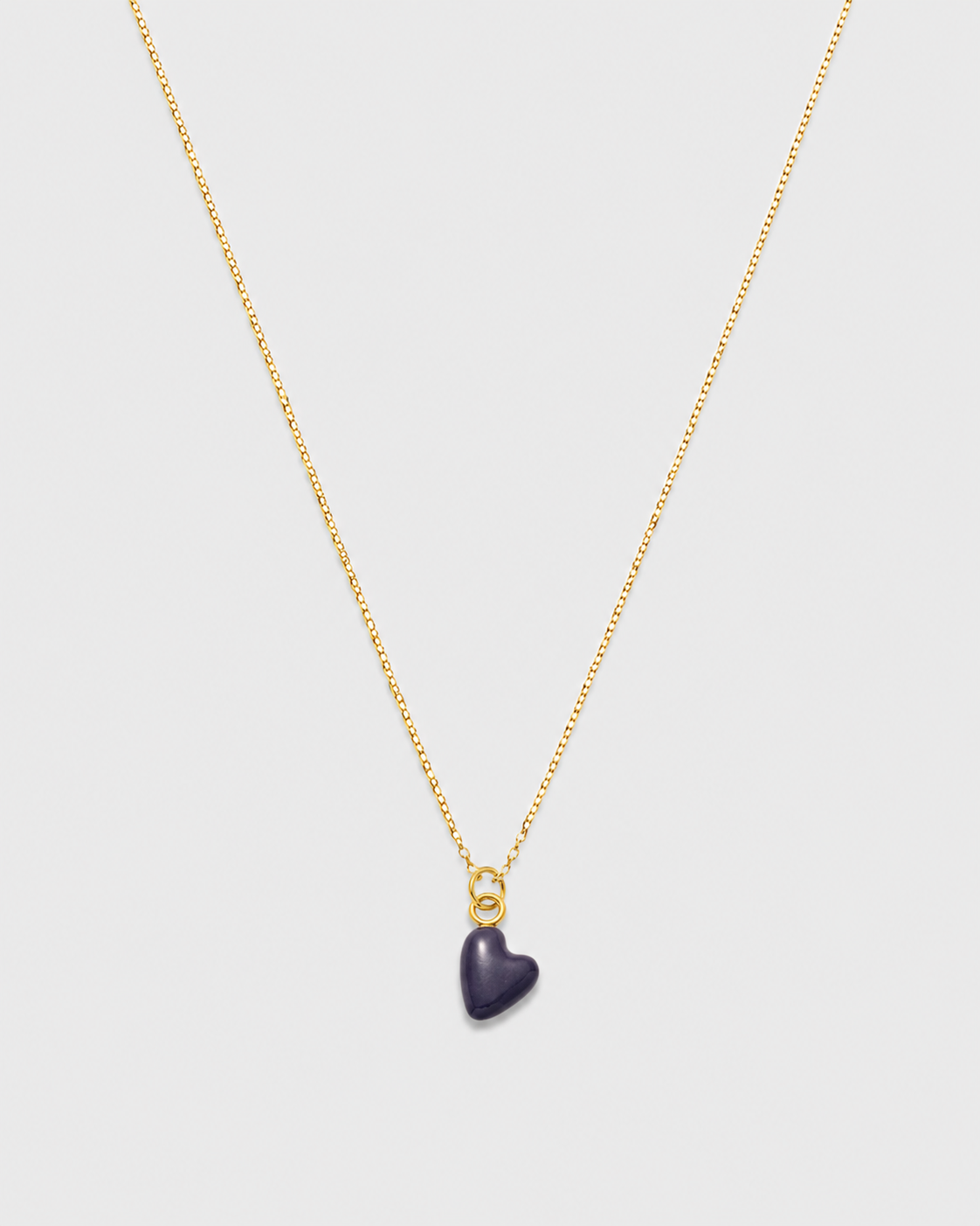 Collar de CORAZÓN ESMALTADO