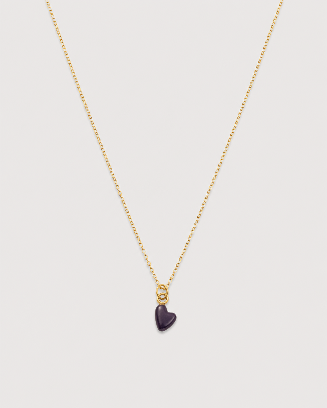 Collar de CORAZÓN ESMALTADO