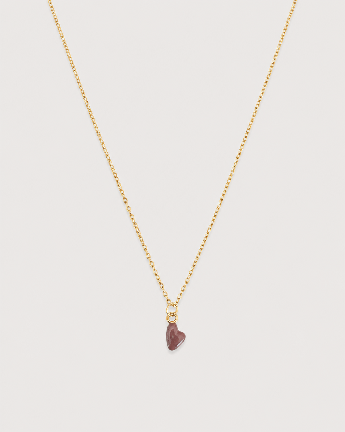 Collar de CORAZÓN ESMALTADO