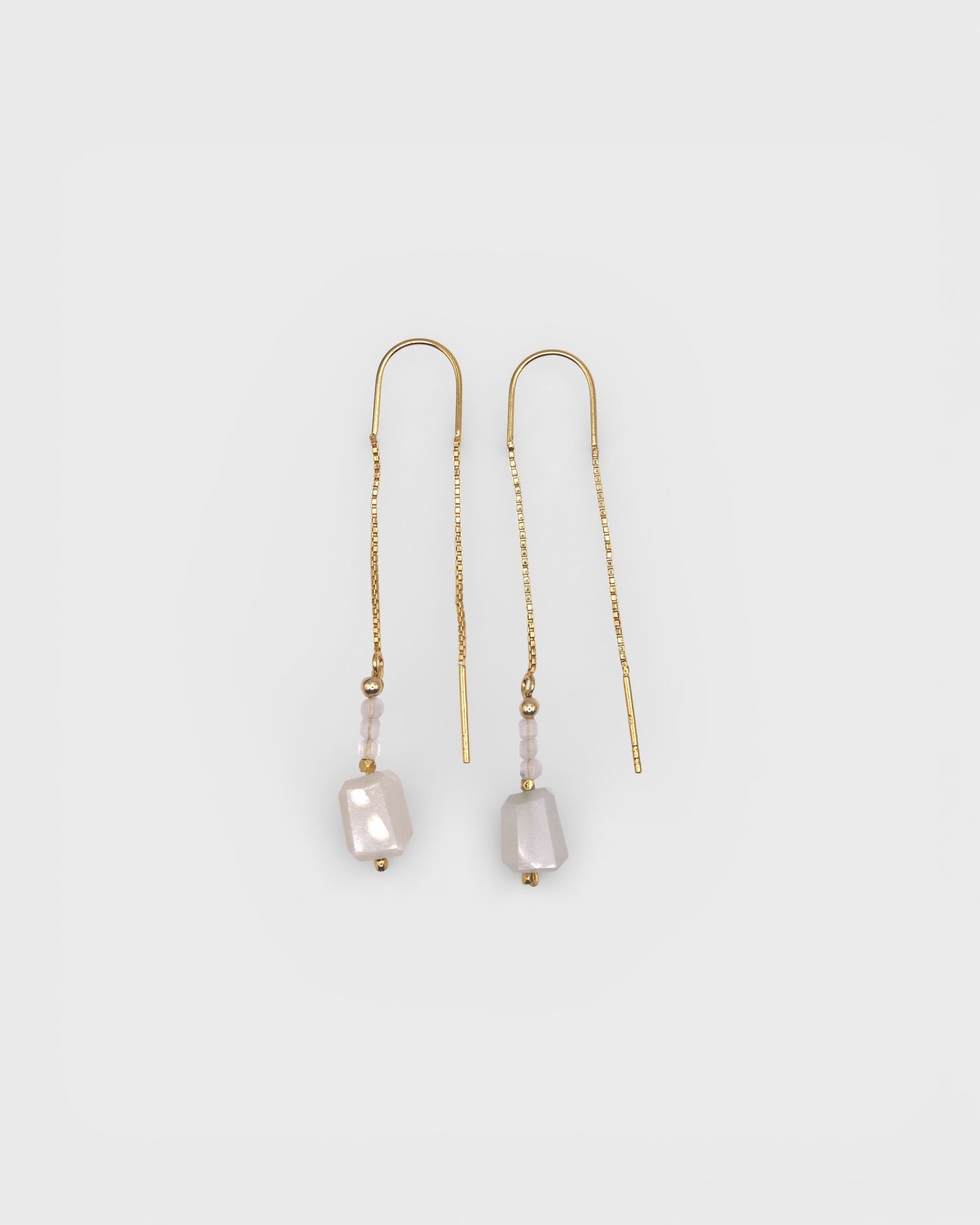 Pendientes DIBBA blancos