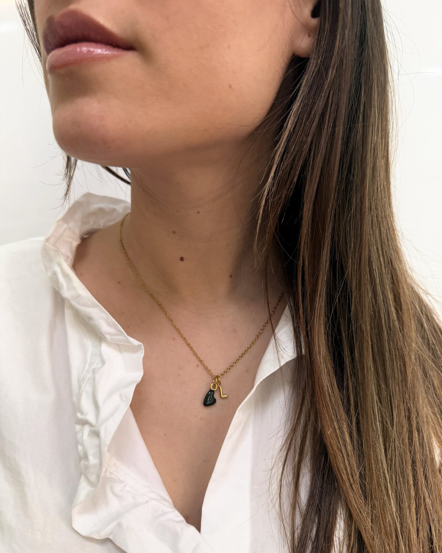 Charm de CORAZÓN ESMALTADO