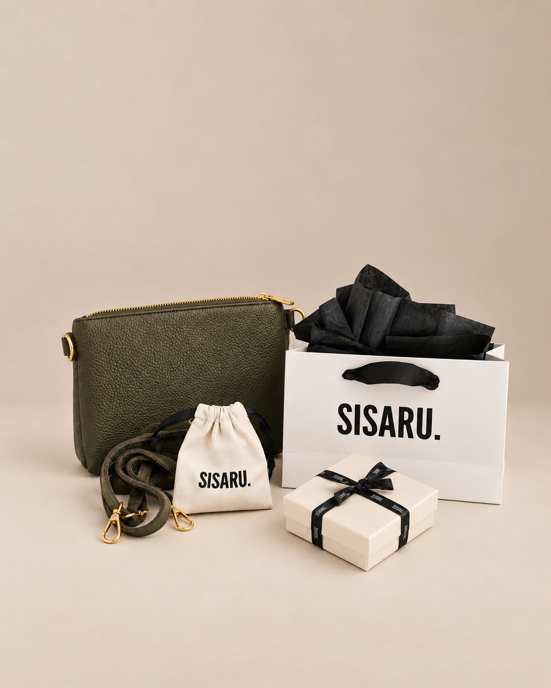 Gift set +  bolso de piel