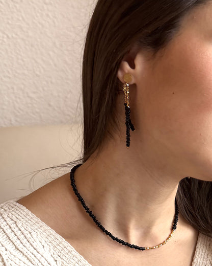 Black TERRA earrings