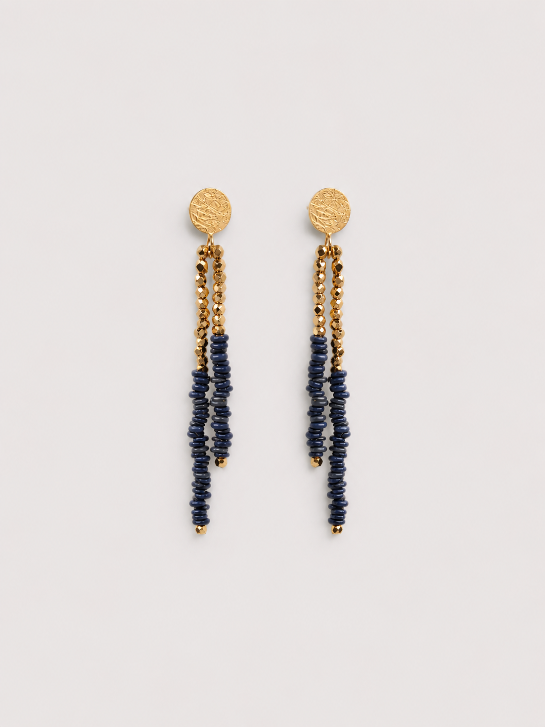 Pendientes TERRA azul