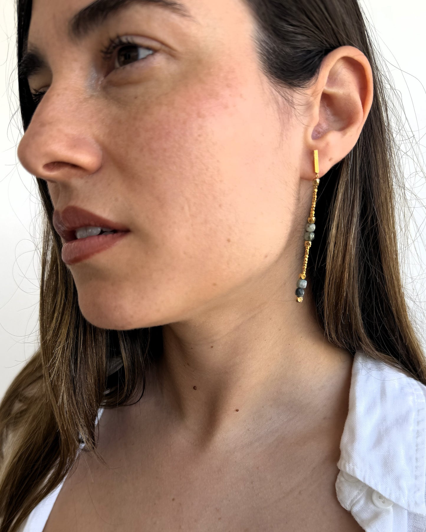 Pendientes NESSA verdes