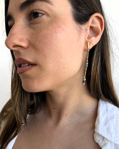 Pendientes NESSA verdes