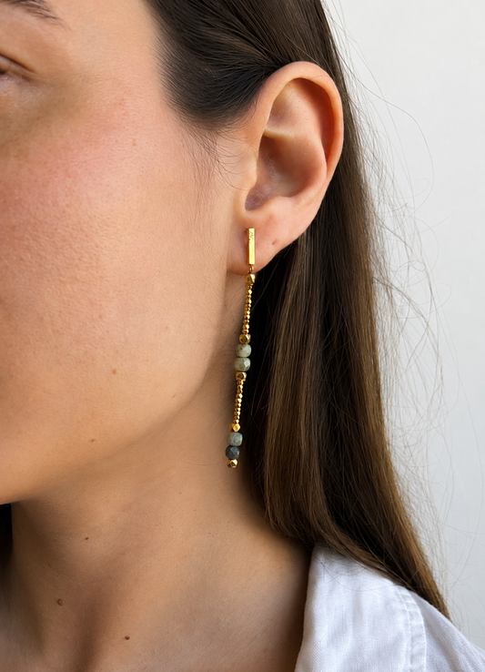Pendientes NESSA verdes