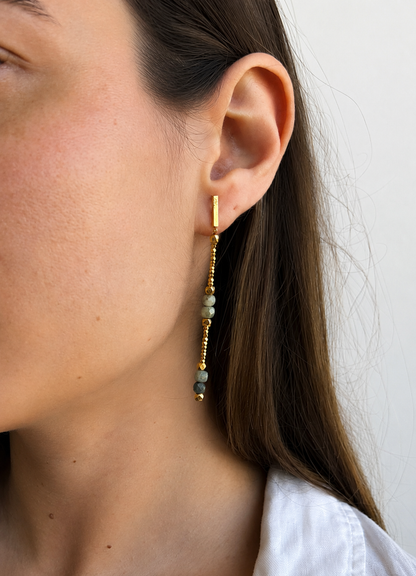 Pendientes NESSA verdes