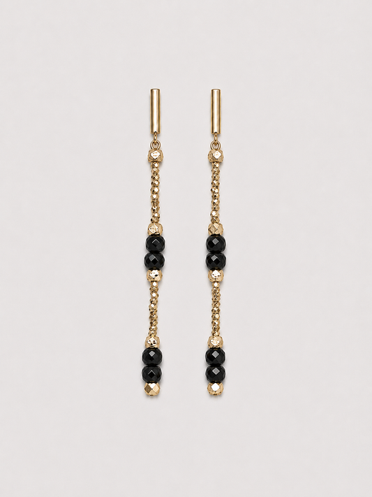 Pendientes NESSA negros
