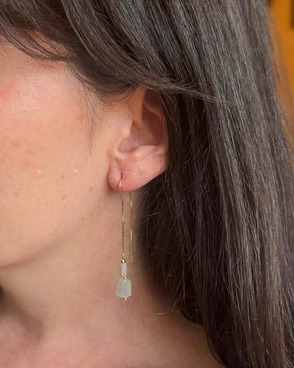Pendientes DIBBA blancos