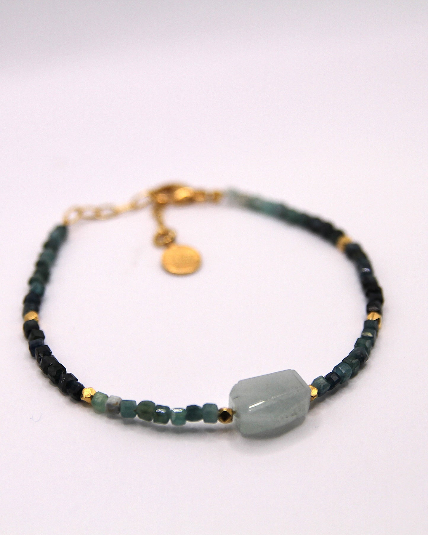 Pulsera DIBBA aquamarina