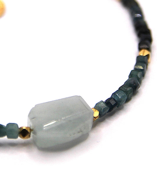 Pulsera DIBBA aquamarina