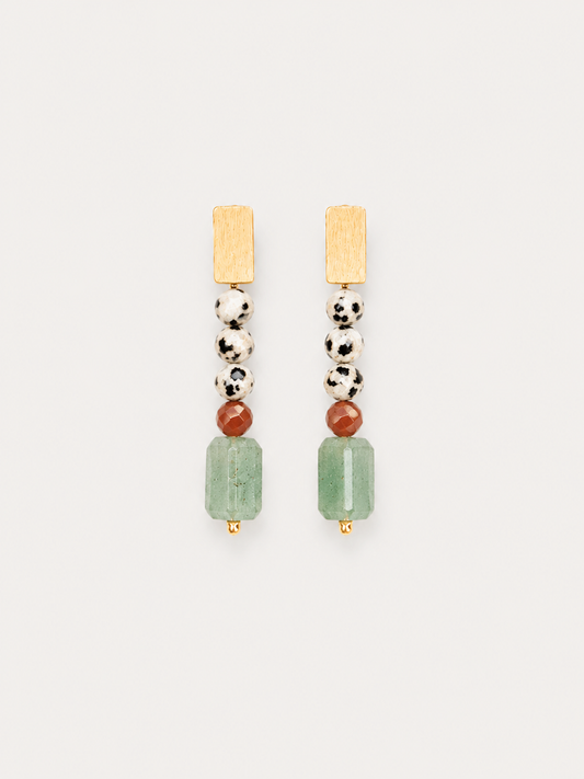 Pendientes MILANO verde