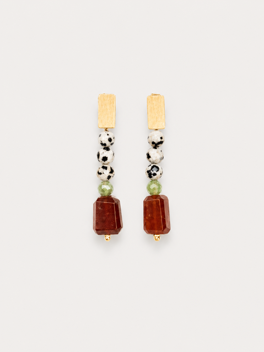 Pendientes MILANO granate