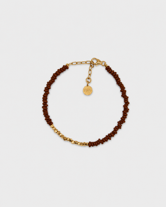 Pulsera TERRA marrón