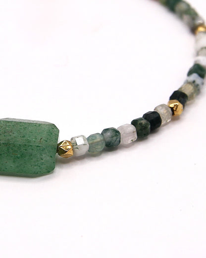 Pulsera DIBBA verde botella