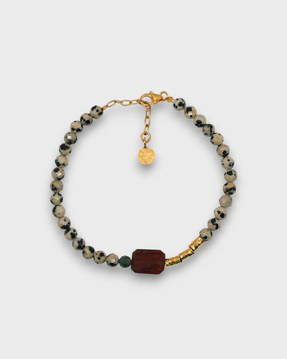 Pulsera MILANO granate