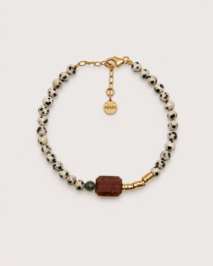 Pulsera MILANO granate