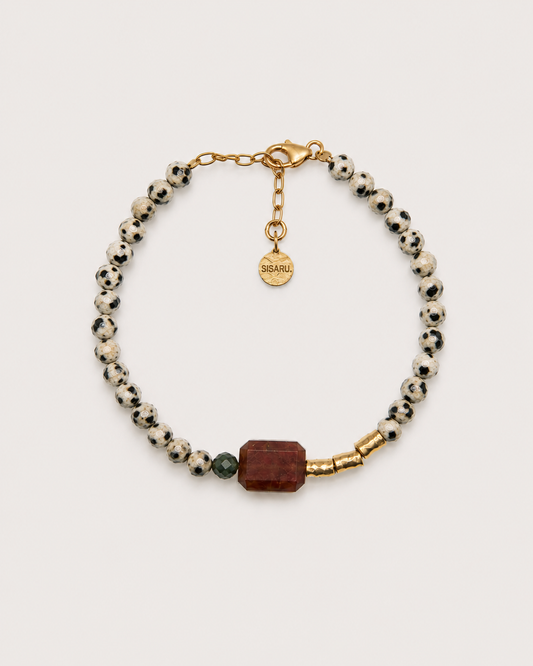 Pulsera MILANO granate